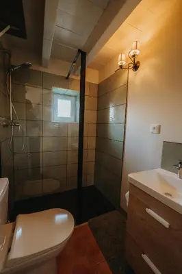 Salle de bains dans l'établissement La Casita