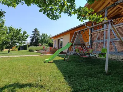 Jardin de l'établissement studio avec terrasse au calme