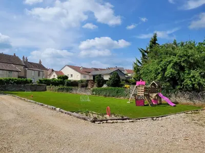 Jardin de l'établissement Gîte de l’Ambiance