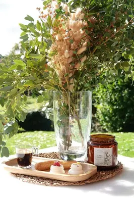 Jardin de l'établissement Gîte de l’Ambiance
