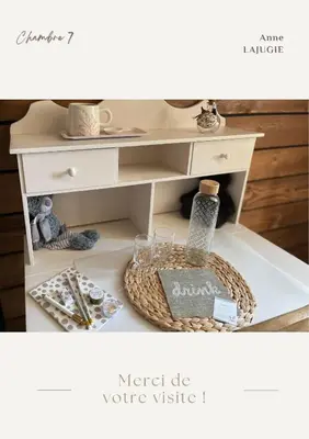 Plan de l'établissement Chambre et bureau
