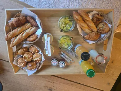 Nourriture dans la maison de vacances ou à proximité