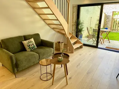 Coin salon dans l'établissement La petite Maison Messigny