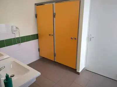 Salle de bains dans l'établissement Gîte de groupe 2 à 12 personnes