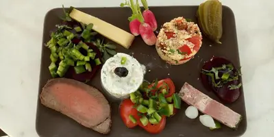 Nourriture dans le B&B/chambre d'hôtes ou à proximité