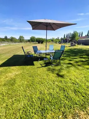 Jardin de l'établissement Les jardins Ducarouge 2 climatisé