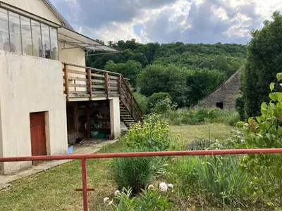 Paysage naturel près de la maison de vacances