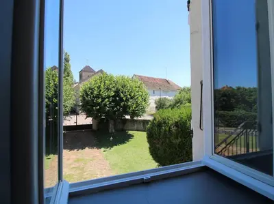 Vue générale sur la montagne ou vue sur la montagne depuis la maison de vacances