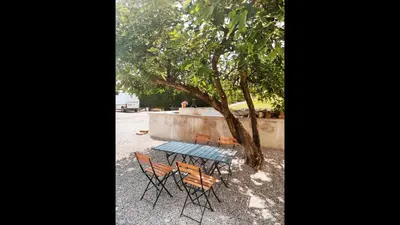 Plan de l'établissement Gte du moulin brochat avec espace jacuzzi commun