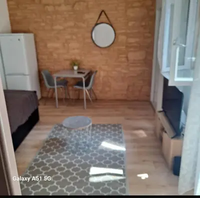 Cuisine ou kitchenette dans l'établissement Tulipe21