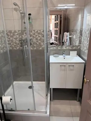 Salle de bains dans l'établissement Tulipe21