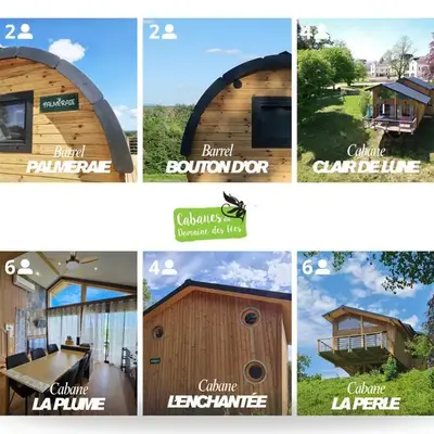 Cabanes du Domaine des Fées