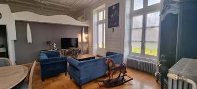 Télévision ou salle de divertissement dans l'établissement Ma petite folie