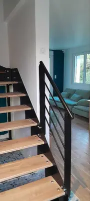 Un ou plusieurs lits dans un hébergement de l'établissement Gîte La Belle étoile - Paray-le-Monial