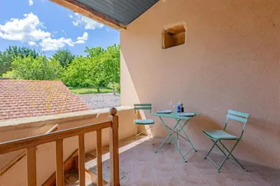 Balcon ou terrasse dans l'établissement Appart O moines