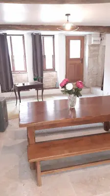Coin salon dans l'établissement chambres d'hôtes rue Pasteur