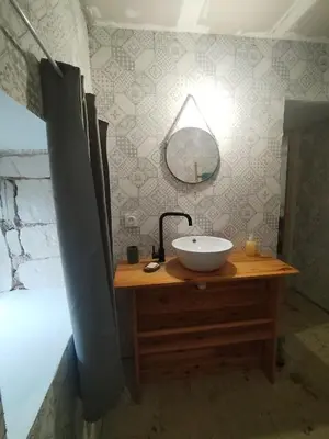 Salle de bains dans l'établissement chambres d'hôtes rue Pasteur