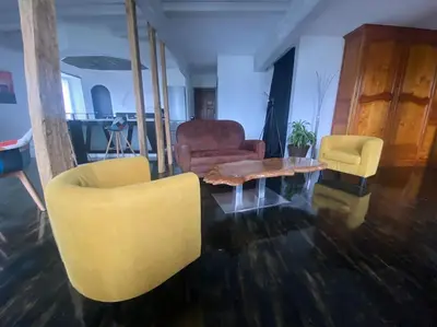 Coin salon dans l'établissement Le Relais