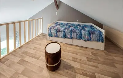 Un ou plusieurs lits dans un hébergement de l'établissement Gorgeous Home In Molinet With Wifi
