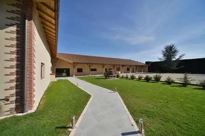 Jardin de l'établissement Domaine de la Garde