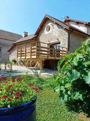 Jardin de l'établissement La croisée des hautes côtes