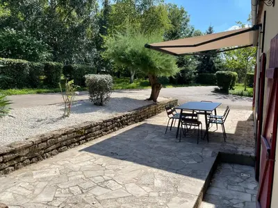 Jardin de l'établissement Gîte les érables