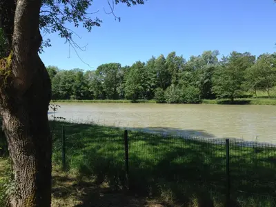 Paysage naturel près de le camping