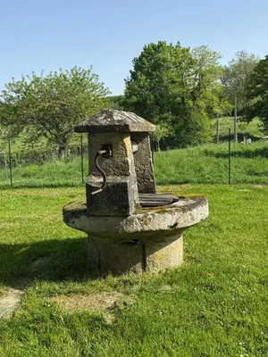 Jardin de l'établissement GITE A LA FERME