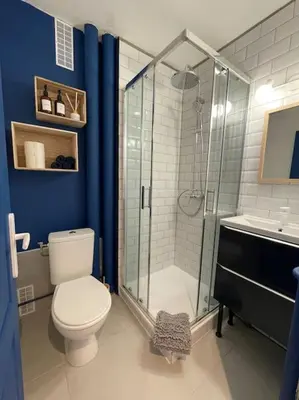 Salle de bains dans l'établissement L'Open d'Australie