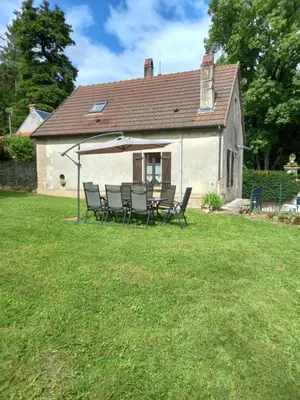 Jardin de l'établissement Maison vacances 8 voyageurs
