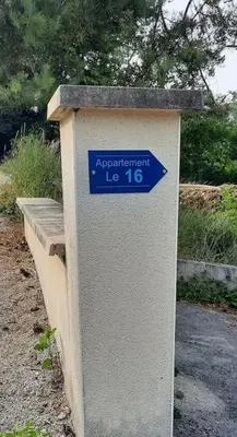 Plan de l'établissement Appart' Le 16, 2 chambres, 7 personnes, tout confort, avec terrain