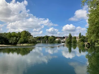 Vue sur la rivière ou le fleuve situé(e) à proximité de l'appartement