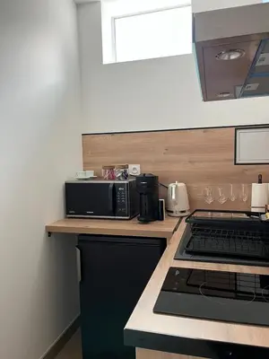 Cuisine ou kitchenette dans l'établissement Bella Notte Spa