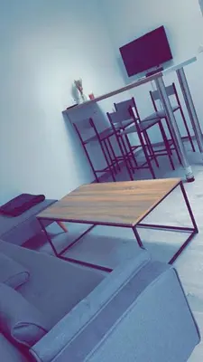 Télévision ou salle de divertissement dans l'établissement Petite maison de campagne