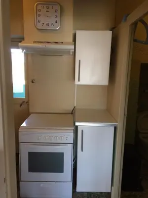 Cuisine ou kitchenette dans l'établissement Complexe familial