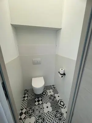 Salle de bains dans l'établissement Le Côté Cour