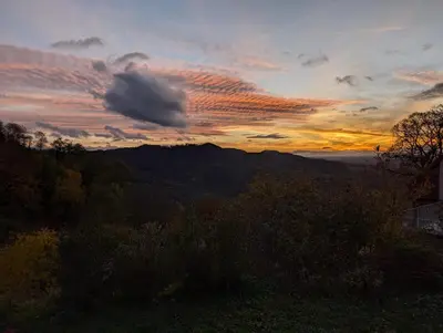 Paysage naturel près de l'appartement