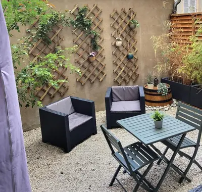 Jardin de l'établissement Le Divio - Homillesime