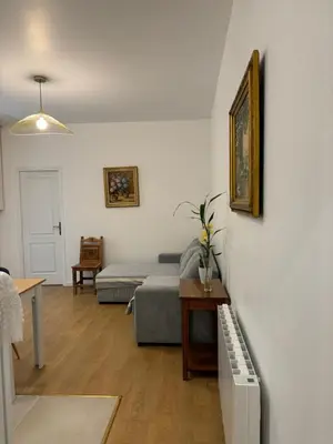Coin salon dans l'établissement Appartement meublé tout confort