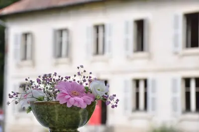 Jardin de l'établissement Domaine du Bois d’Amont