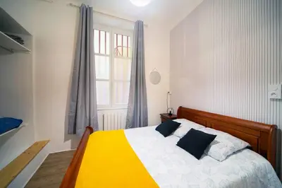 Un ou plusieurs lits dans un hébergement de l'établissement Cabana & Le Sirène - Proche Centre-Ville