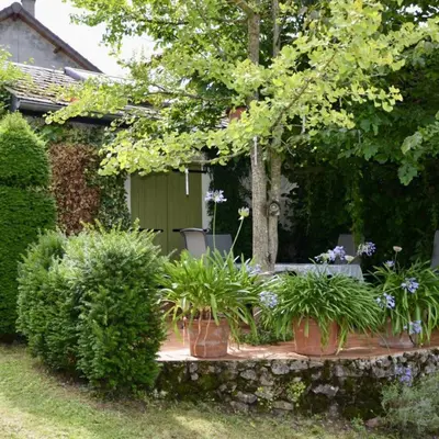 Jardin de l'établissement Entre ciel & Loire