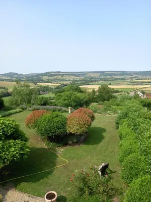Paysage naturel près de la maison d'hôtes