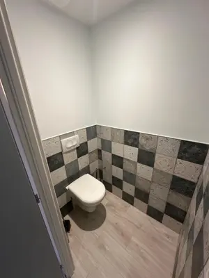 Salle de bains dans l'établissement La Dépendance