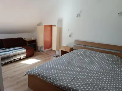 Un ou plusieurs lits dans un hébergement de l'établissement La petite maison