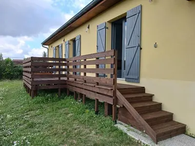 Bâtiment de la maison de vacances