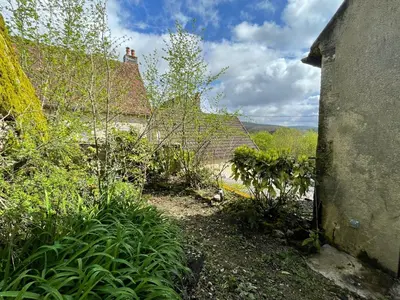 Jardin de l'établissement Gîte La Bancale