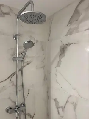 Salle de bains dans l'établissement La Mezzavilla