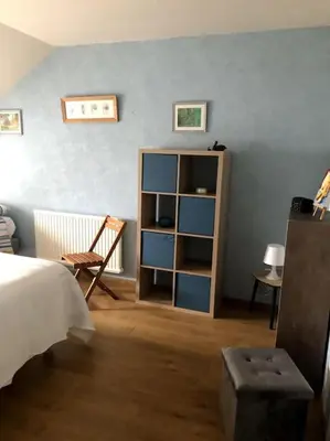 Un ou plusieurs lits dans un hébergement de l'établissement La maison de Jeanne