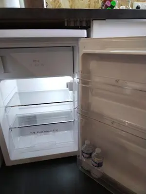 Cuisine ou kitchenette dans l'établissement Studio, La terrasse d'Isa